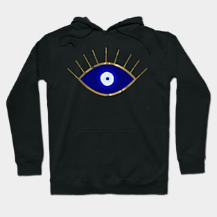 I See You Blue Evil Eye Hoodie